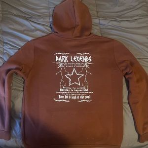 Nice brown vintage hoodie.